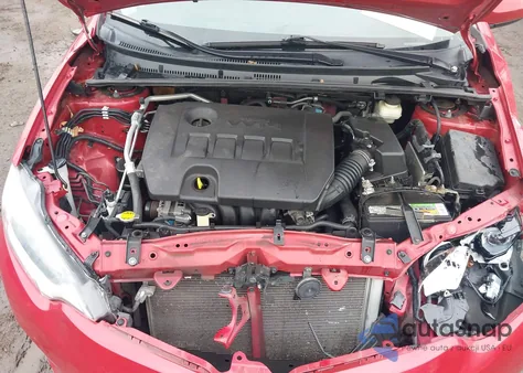 2016 Toyota Corolla Le из США, поврежденный, VIN 2T1BURHE2GC627896